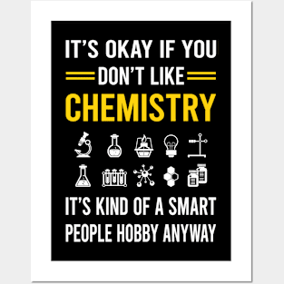 Smart People Hobby Chemistry Chemical Chemist Posters and Art